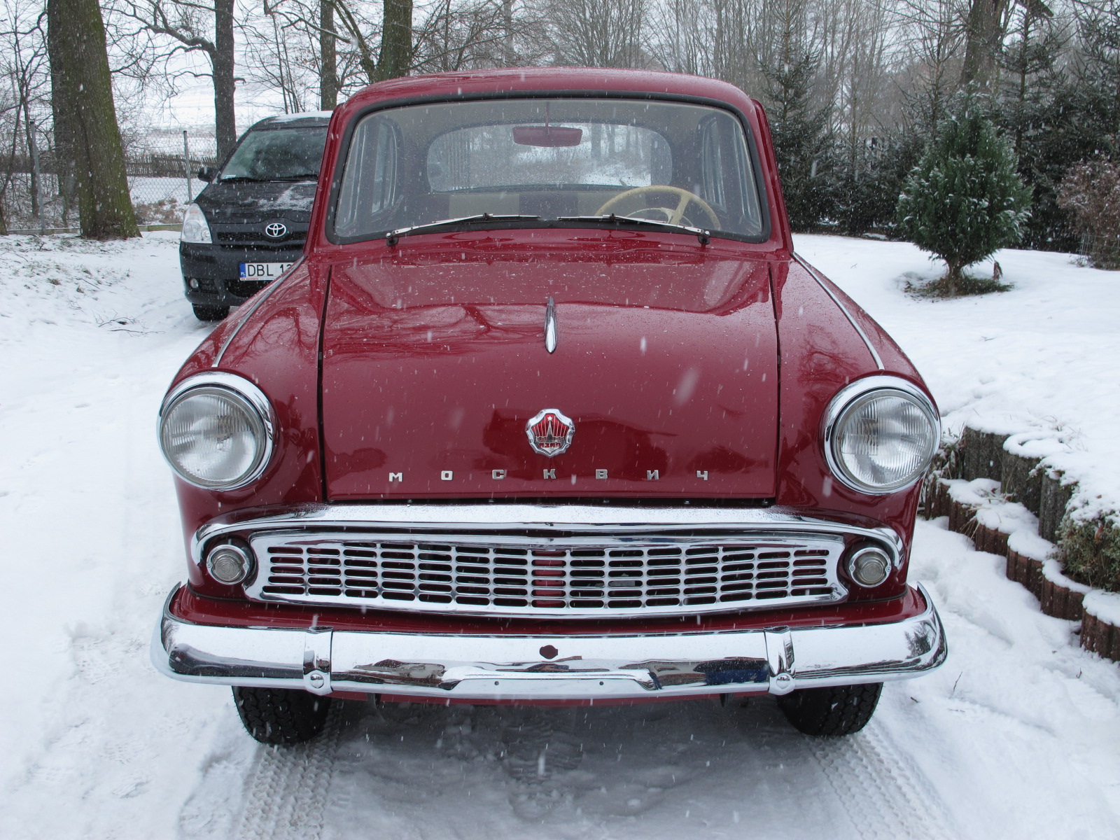 Zabytkowy samochód - Moskwicz